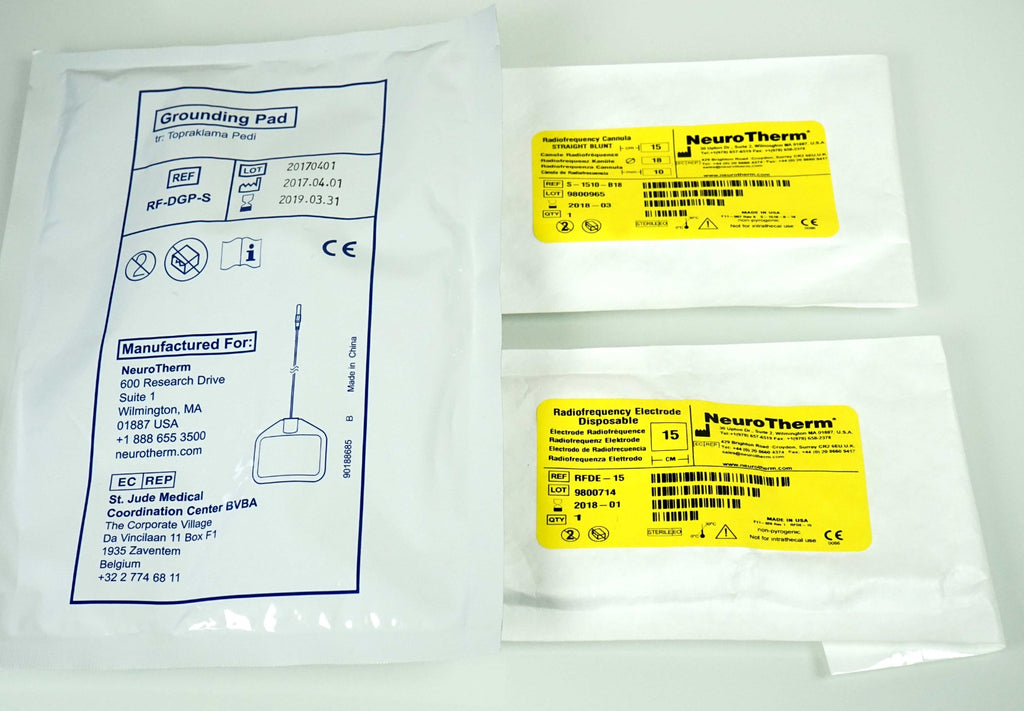 ThermiRF D-KIT-15-18 Disposable Kit Blunt RF Cannula Electrode Ground Pad EXP