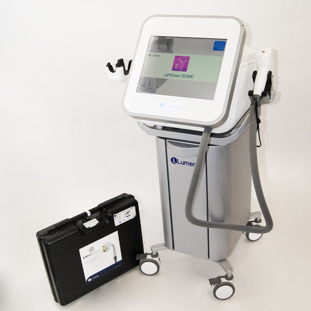 2018 Lumenis LightSheer Desire Laser Hair Removal Diode XC HS Handpieces 2 HPs