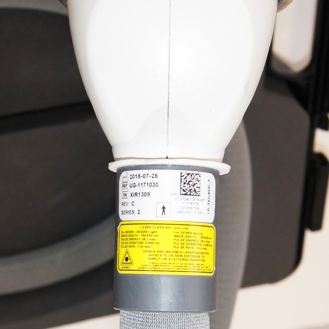 2018 Lumenis LightSheer Desire Laser Hair Removal Diode XC HS Handpieces 2 HPs