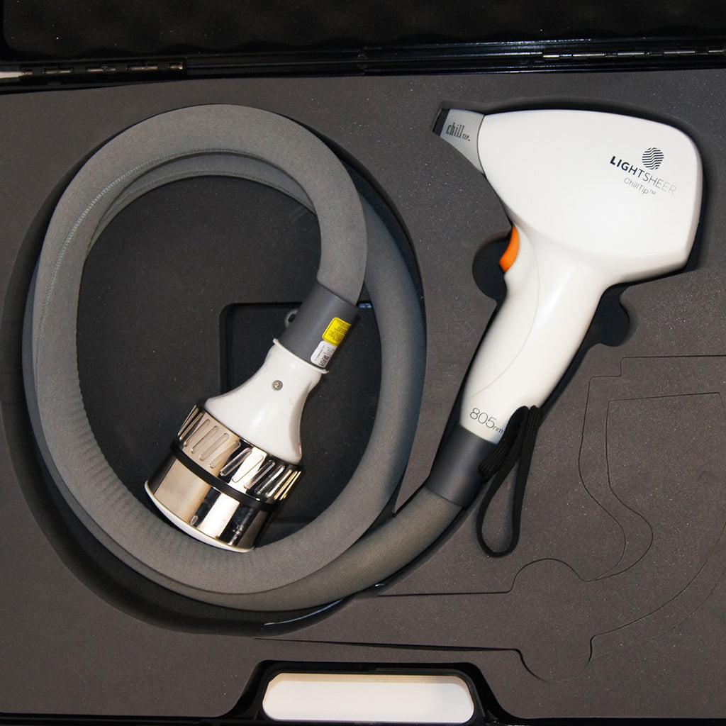 2018 Lumenis LightSheer Desire Laser Hair Removal Diode XC HS Handpieces 2 HPs