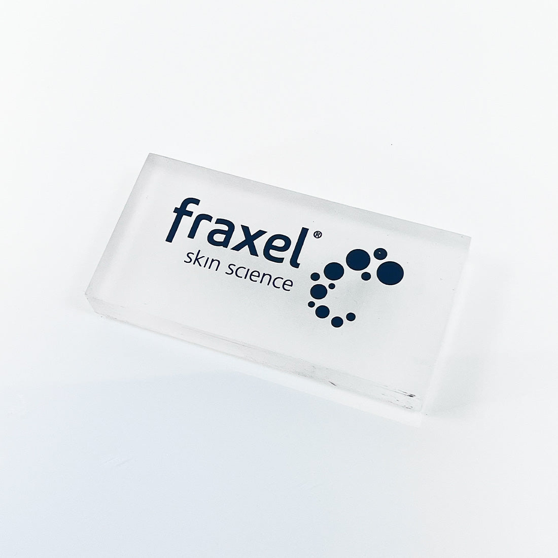 Solta Fraxel Re:Store Marketing 'fraxel skin science' Acrylic Sign Paperweight