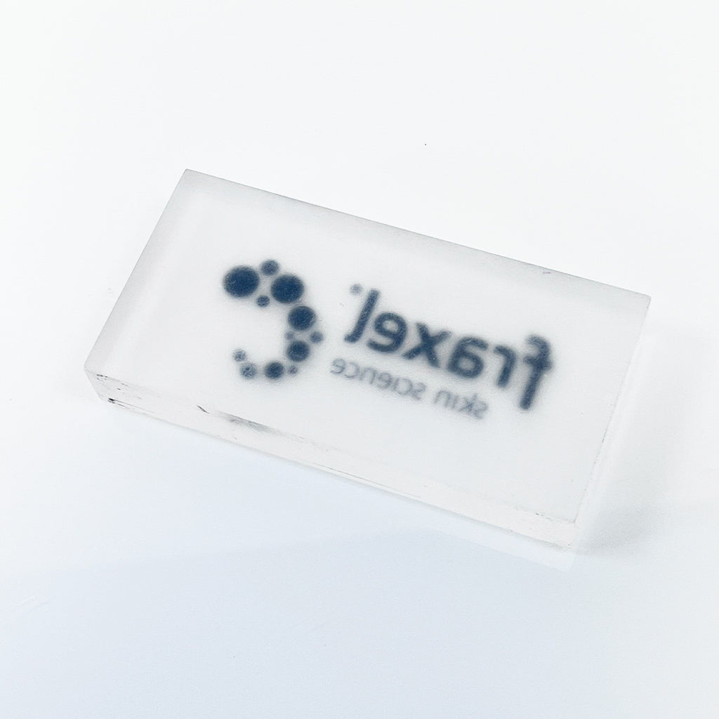 Solta Fraxel Re:Store Marketing 'fraxel skin science' Acrylic Sign Paperweight
