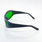 MRP Laser Safety Glasses PPE Green Lens 600-700nm OD6+ Operator Eyewear - Grey