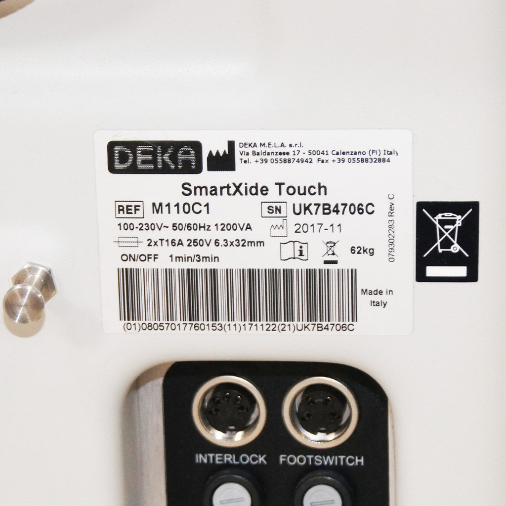 2017 DEKA SmartXide Touch C60 M110C1 Fractional CO2 Laser Mona Lisa Smart Xide