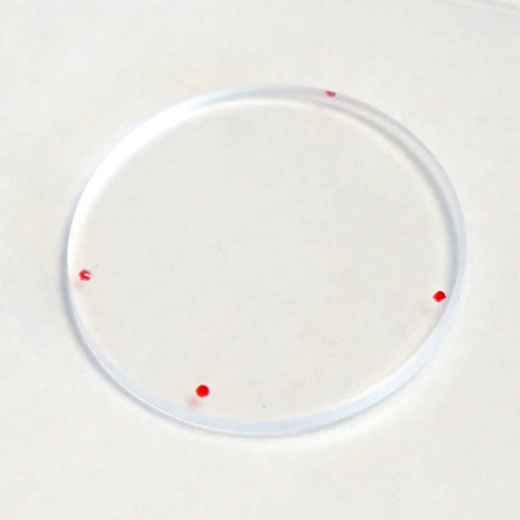 Candela Mini GentleLase Laser MGL Beam Splitter Optic Mirror Lens 1" Round Glass