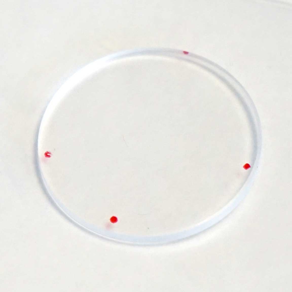 Candela Mini GentleLase Laser MGL Beam Splitter Optic Mirror Lens 1" Round Glass