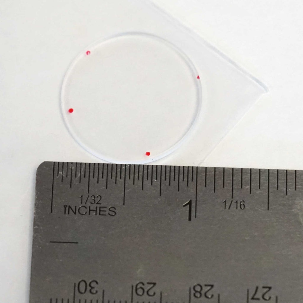 Candela Mini GentleLase Laser MGL Beam Splitter Optic Mirror Lens 1" Round Glass