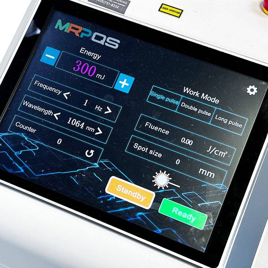 2021 MRP QS PrestigeQ Q-Switched Nd:YAG Laser System 1064nm / 532nm