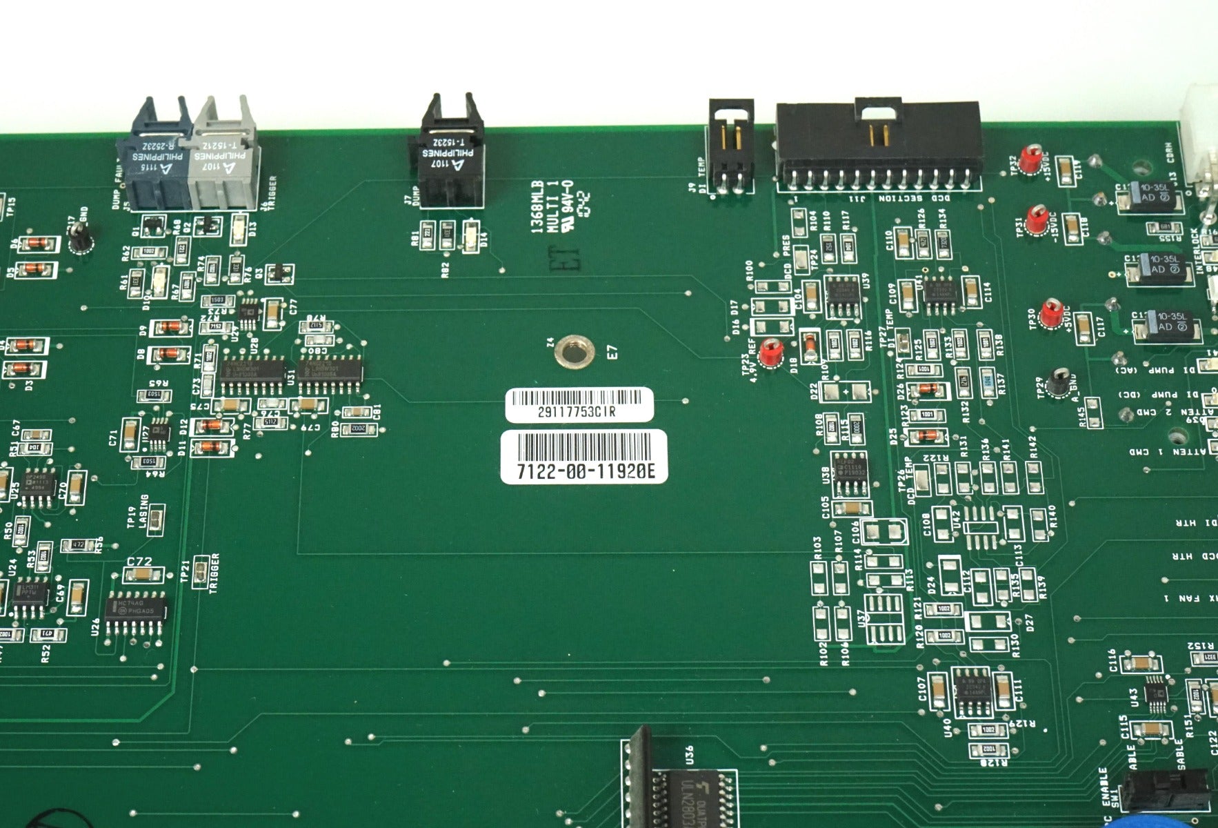 Candela Alex Trivantage Laser CPU IO PCB Board 7122-00-11920E 7111-00-2773 PARTS