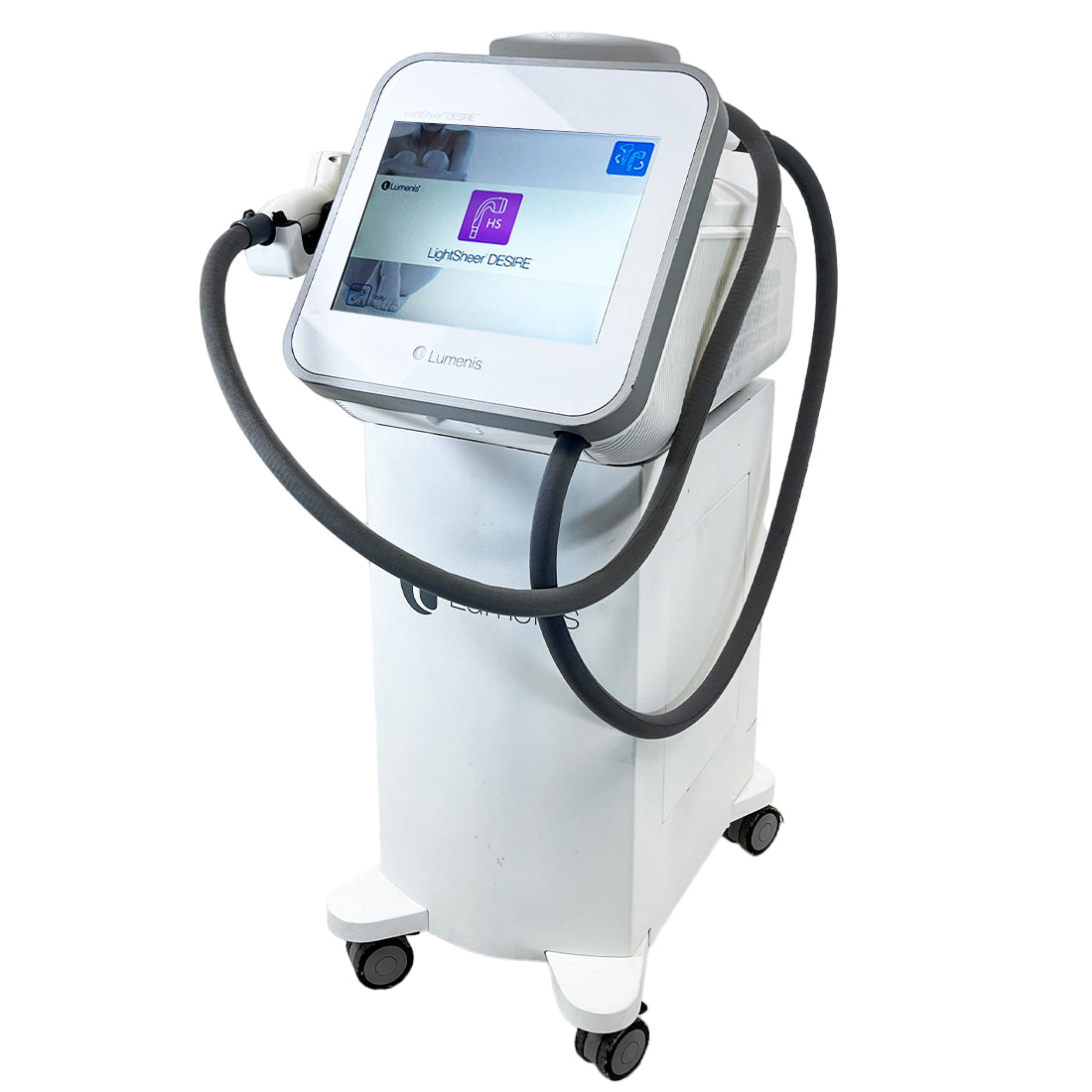 2016 Lumenis LightSheer Desire Diode Laser Hair Removal HS XC Handpieces 2 HP's