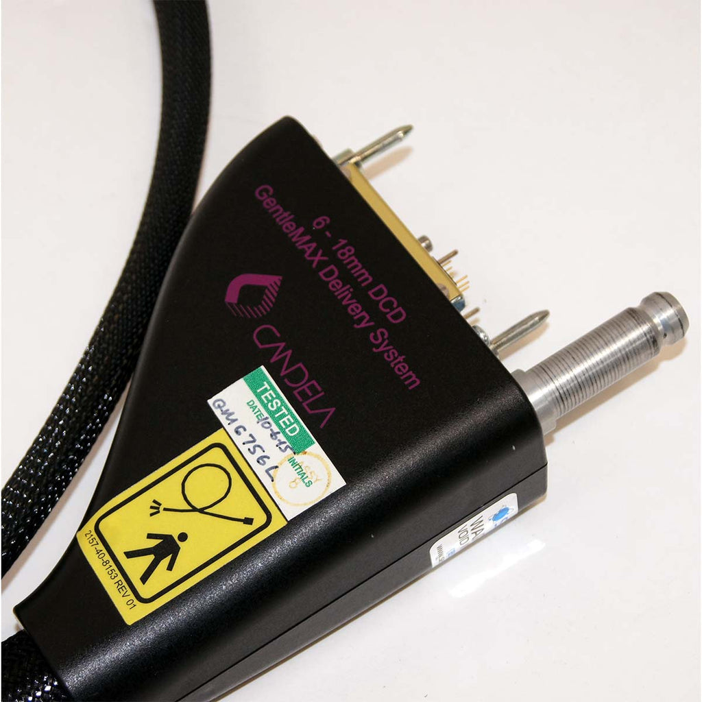 Candela Laser GentleMAX 6-18mm DCD Handpiece Fiber / Cable UnTested As-Is (CU)