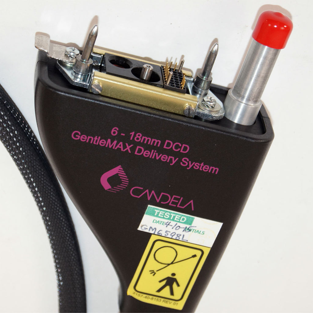 Candela Laser GentleMAX 6-18mm DCD Handpiece Fiber / Cable UnTested As-Is (FW)