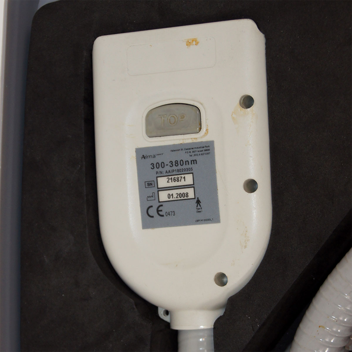 Alma Harmony 300-380nm HandPiece Pulsed UV PARTS As-Is (EZ)