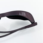 Cocoons Glasses Protective Eyewear Rhodo LED Brown Frame Green Tint Sun