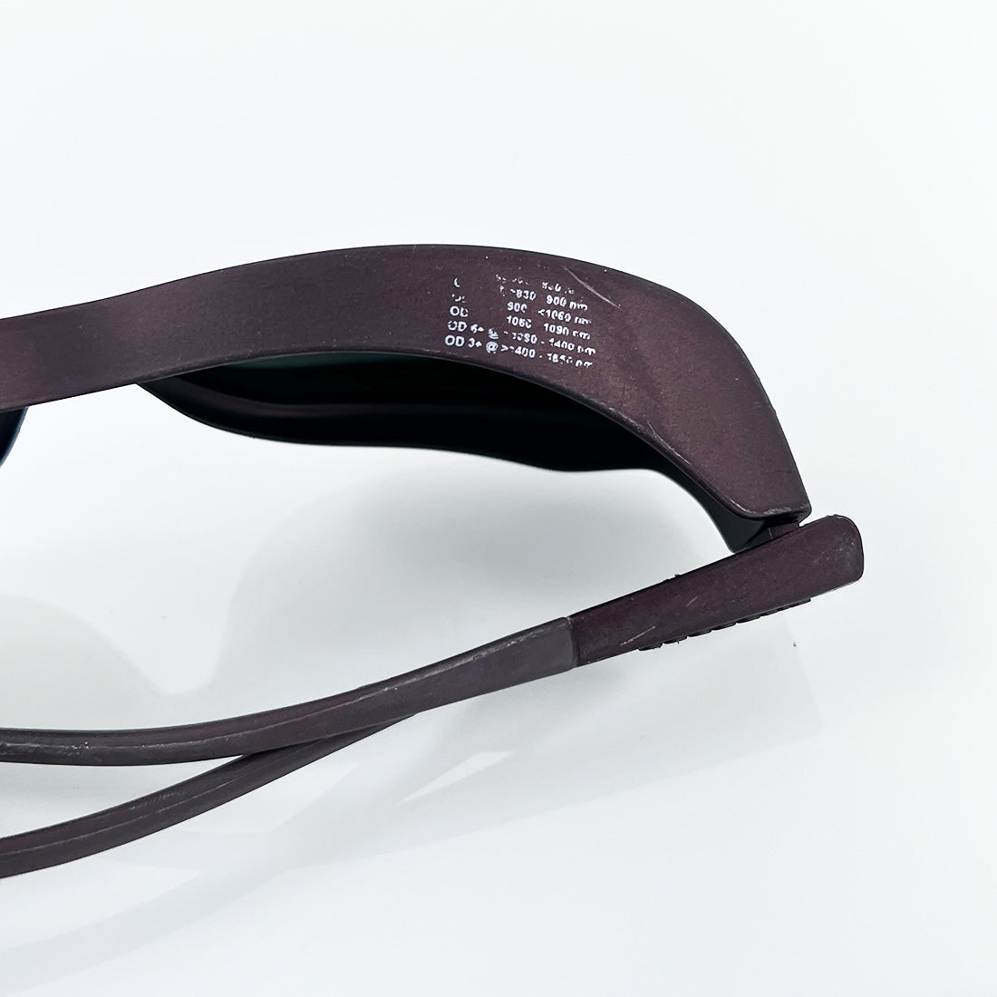 Cocoons Glasses Protective Eyewear Rhodo LED Brown Frame Green Tint Sun