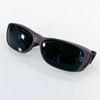 Cocoons Sun Glasses Protective Eyewear Rhodo LED Brown Frame Green Tint