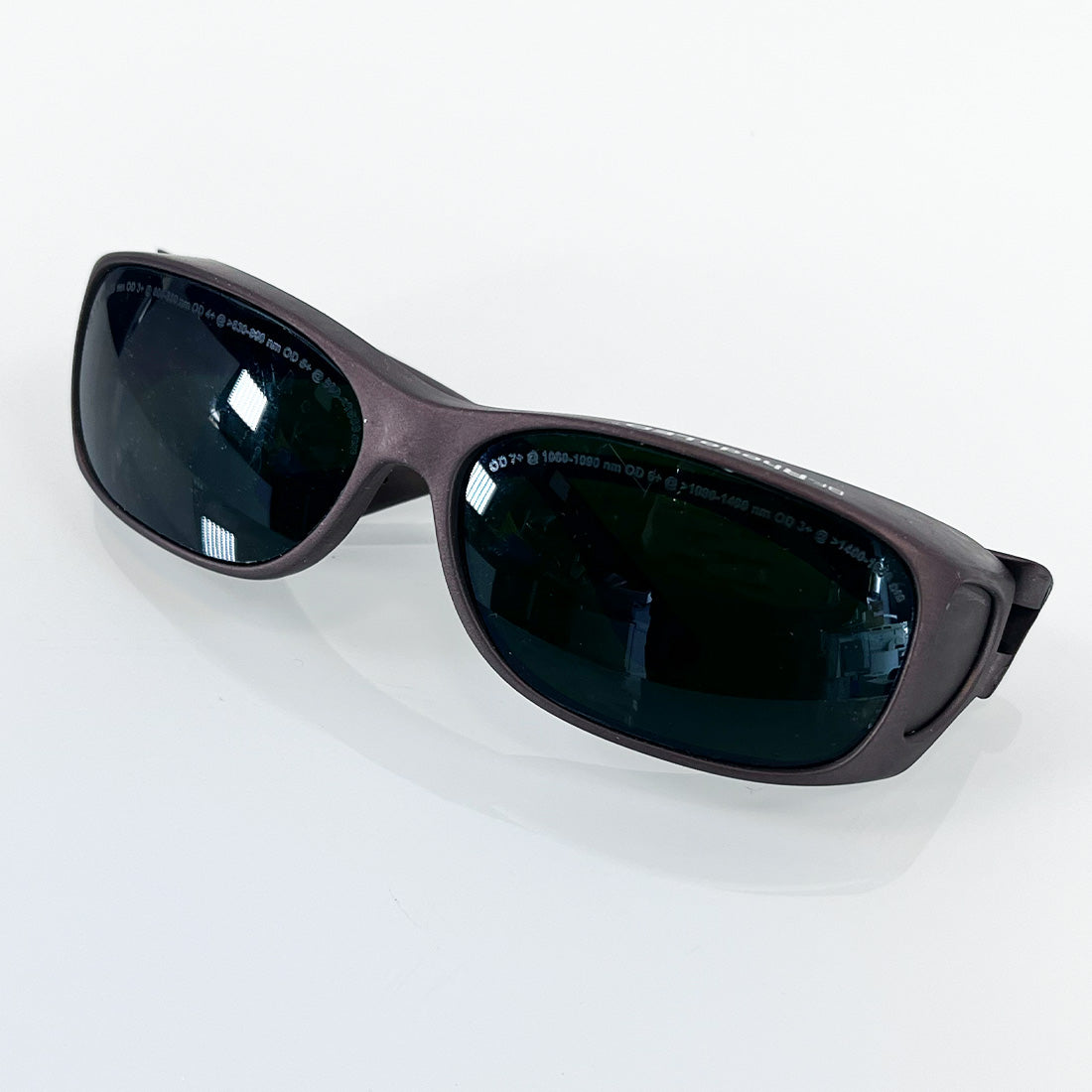 Cocoons Sun Glasses Protective Eyewear Rhodo LED Brown Frame Green Tint