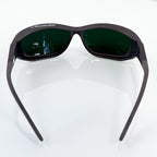 Cocoons Sun Glasses Protective Eyewear Rhodo LED Brown Frame Green Tint