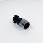 2-Pin Laser Interlock Plug Key Cap RF RadioFrequency Safety Black Connector
