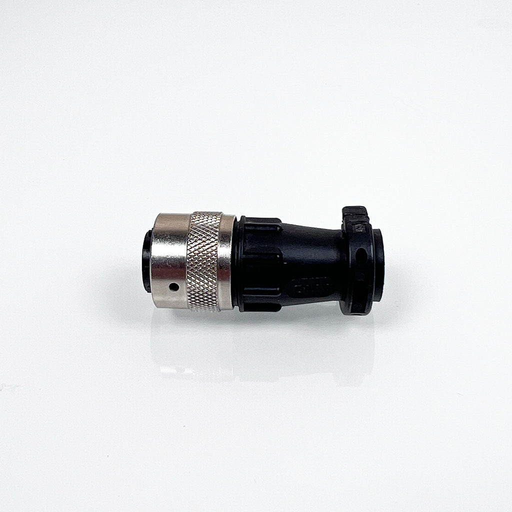 2-Pin Laser Interlock Plug Key Cap RF RadioFrequency Safety Black Connector