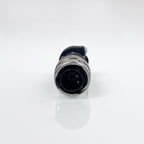 2-Pin Laser Interlock Plug Key Cap RF RadioFrequency Safety Black Connector
