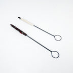 Cleaning Brush Soft Cloth 7" 8" Microfiber Micro Fiber Metal Shaft Set of 2