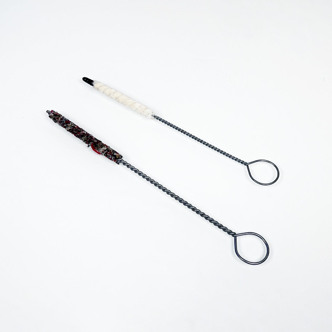 Cleaning Brush Soft Cloth 7" 8" Microfiber Micro Fiber Metal Shaft Set of 2