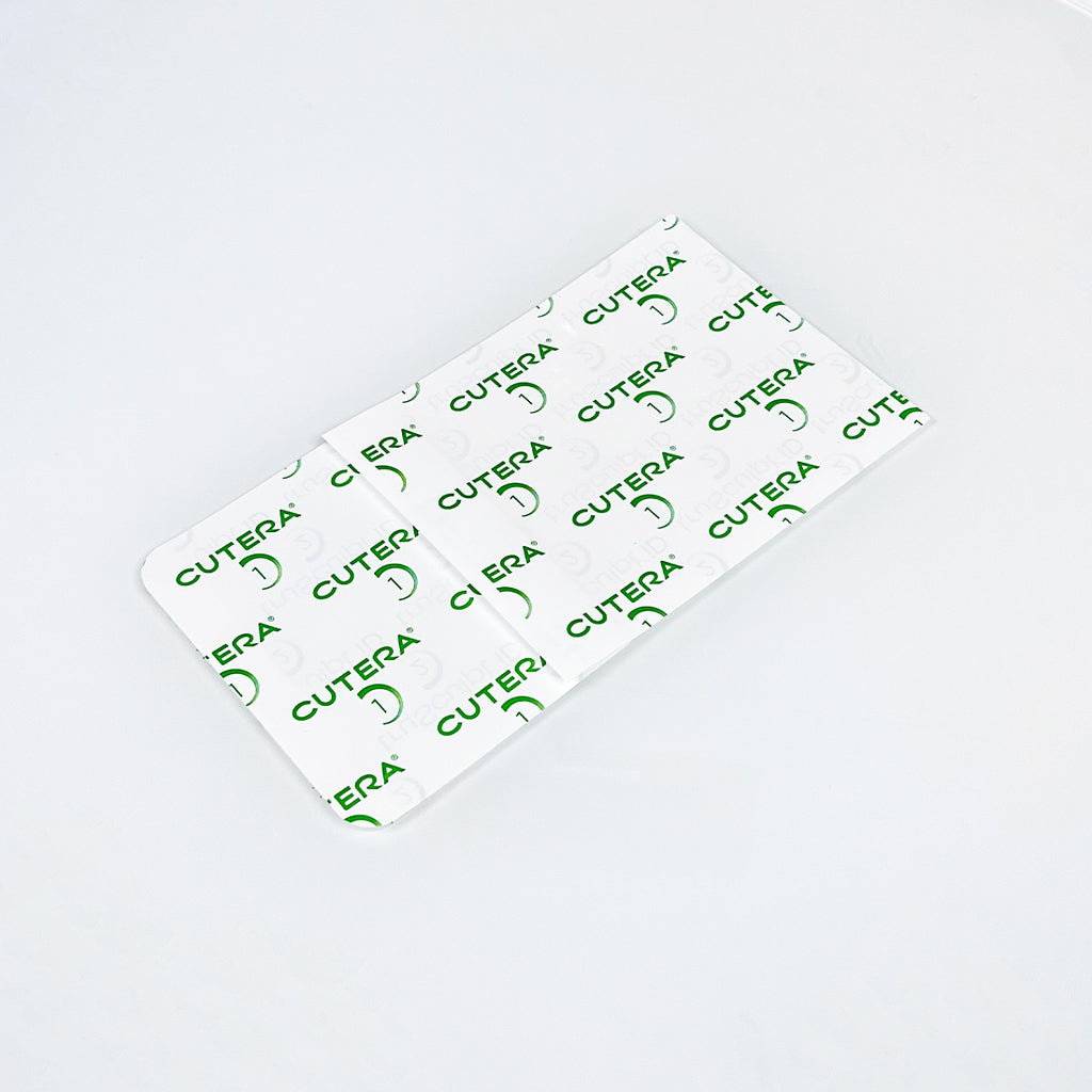 Cutera truSculpt iD Patient Treatment Adhesive Templates Decal 7 1/2"x4" x18 Pcs