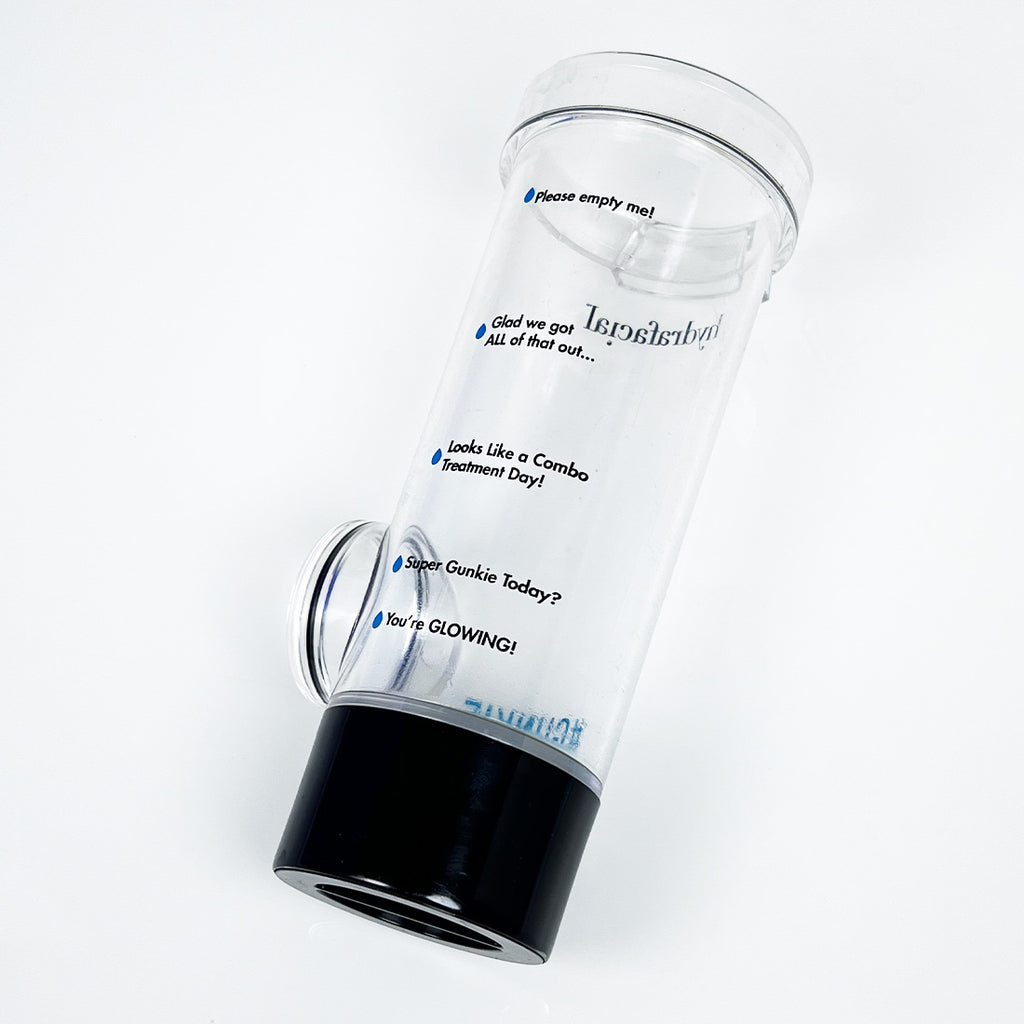 Edge Hydrafacial Gunkie Hard Plastic Fluid Collection Canister Jar Reusable