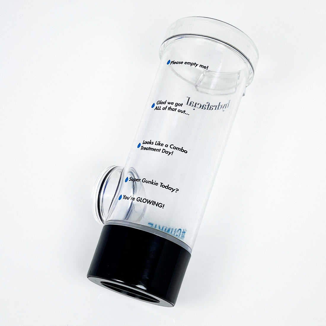 Edge Hydrafacial Gunkie Hard Plastic Fluid Collection Canister Jar Reusable