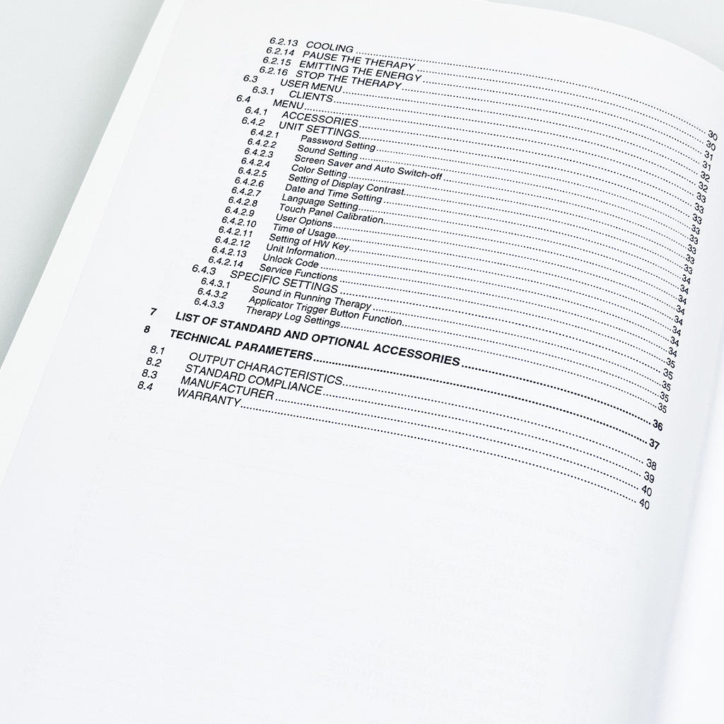 BTL Exilis Protege Operator's Manual 2013 745-80MANUS200 Elite Technology Book