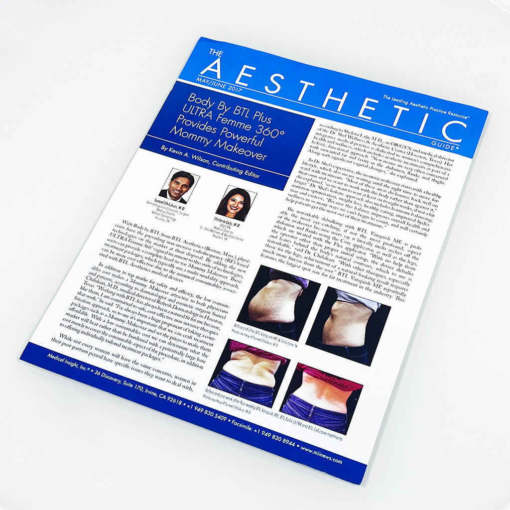 BTl The Aesthetic Guide May/June 2017 Magazine BTL Plus ULTRA Femme 360 Articles