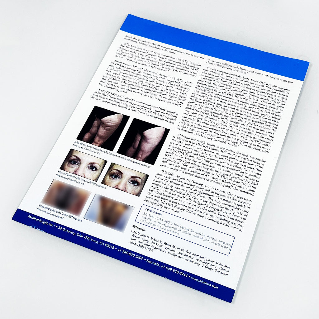BTl The Aesthetic Guide May/June 2017 Magazine BTL Plus ULTRA Femme 360 Articles