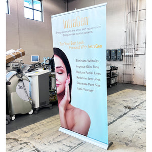 Jeisys IntraGen Put Your Best Look Forward Office Marketing Banner 80in x 38.5in