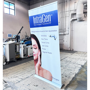 Perigee IntraGen Non-Invasive Fractional RF Handpiece Marketing Banner 80 x 38.5