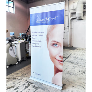Perigee SmoothCool Intense Pulsed Light Office Marketing Banner 80in x 38.5in