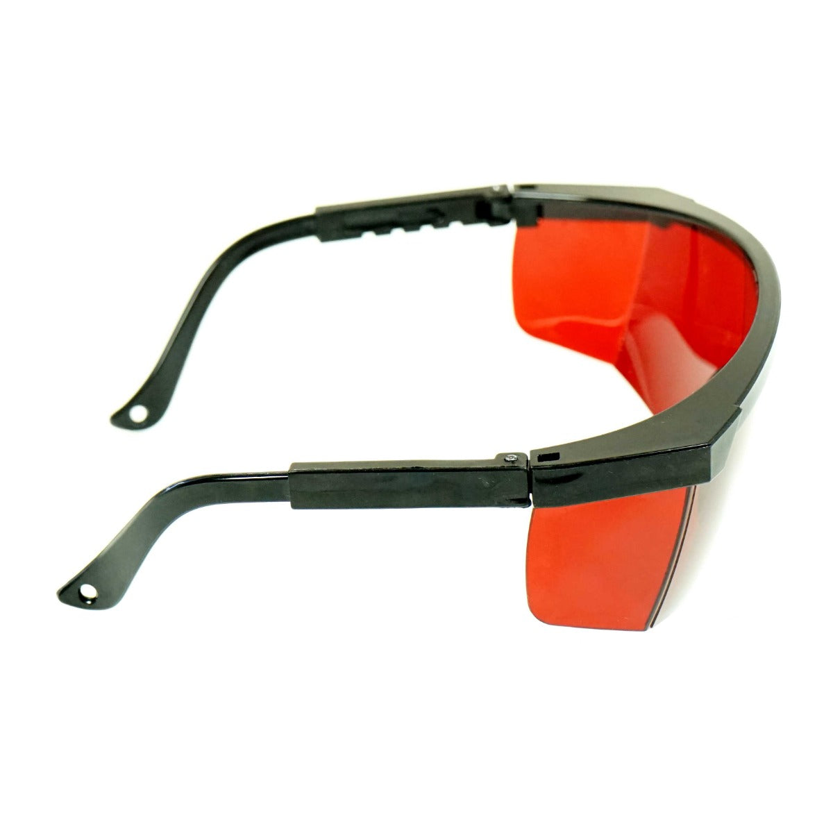 Red Tint Operator Glasses Adjustable Side Arms Safety Eye Protection Eyewear