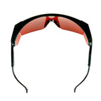 Red Tint Operator Glasses Adjustable Side Arms Safety Eye Protection Eyewear