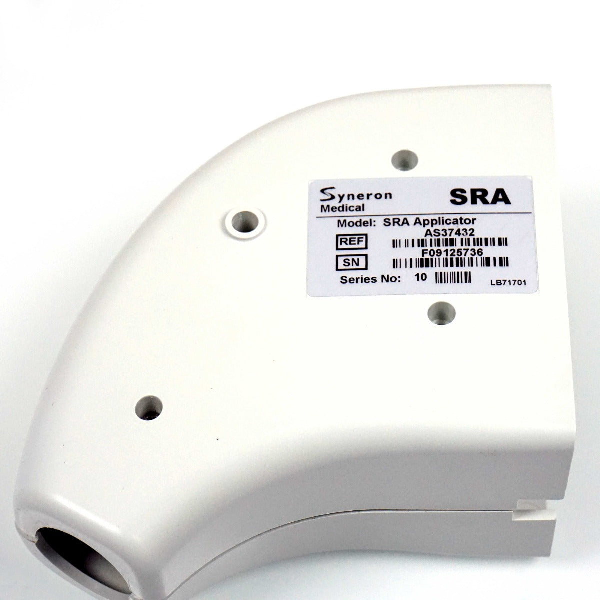 Syneron eMax RF SRA Applicator Handpiece Umbilical Base Housing Shell PARTS Unit