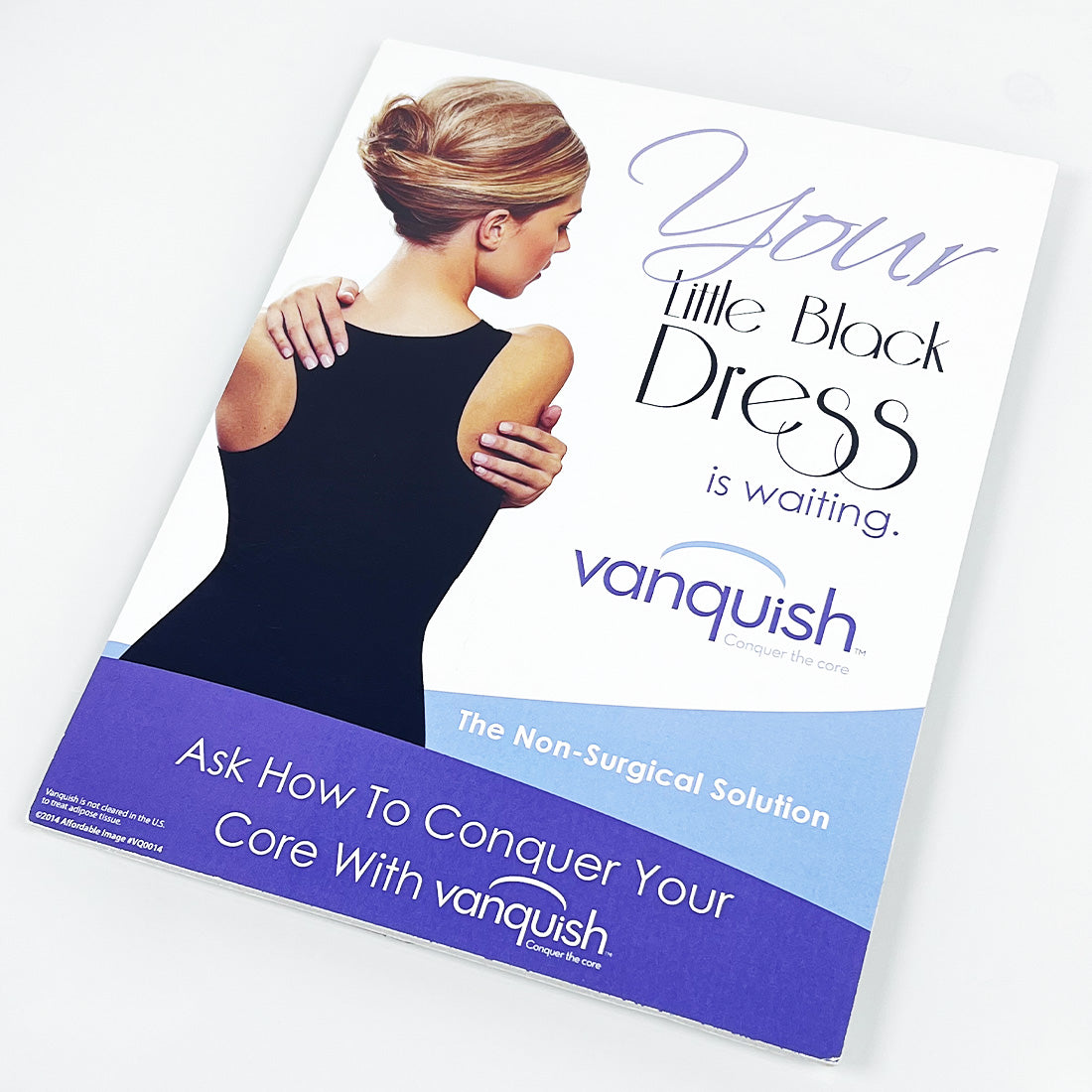BTL Vanquish Table Marketing Conquer the Core Your Little Black Dress is Waiting