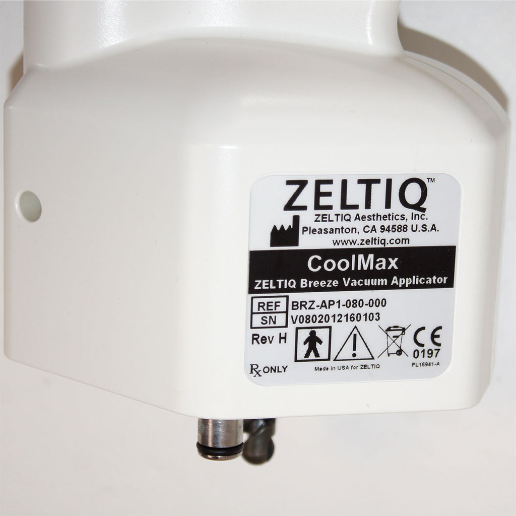 2012 Zeltiq CoolSculpting CoolMax Breeze Vacuum Applicator BRZ-AP1-080-000 (EQ)