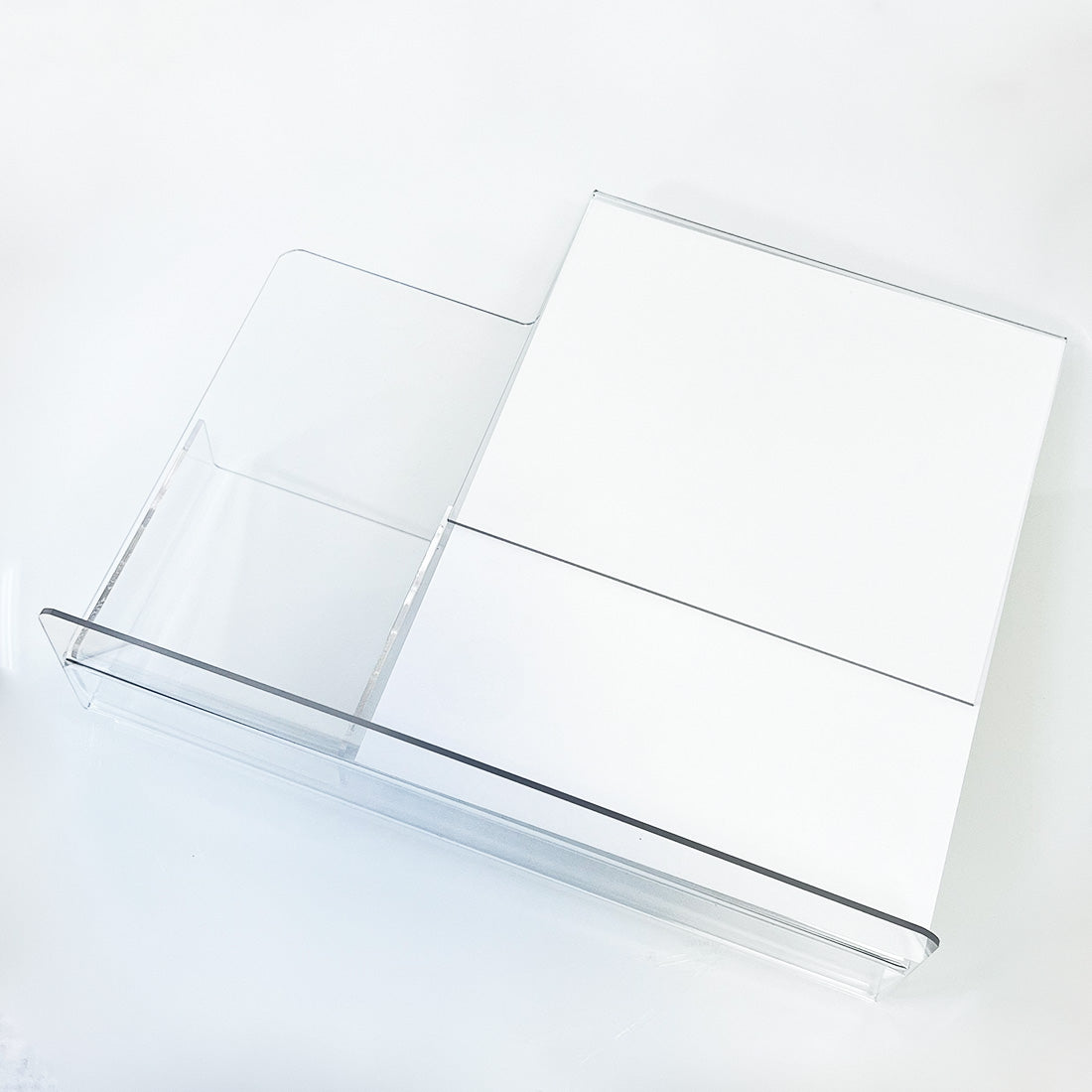 BTL Emsella SAY NO TO INCONTINENCE Office Marketing Brochure Desk Stand Holder