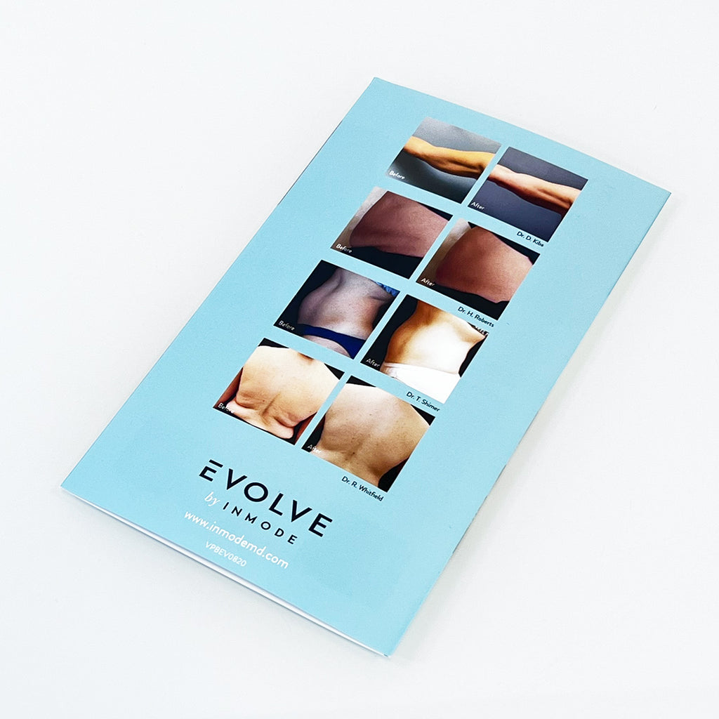 InMode EVOLVE Body Solution Office Marketing Advertising Patient Brochure x10Pcs