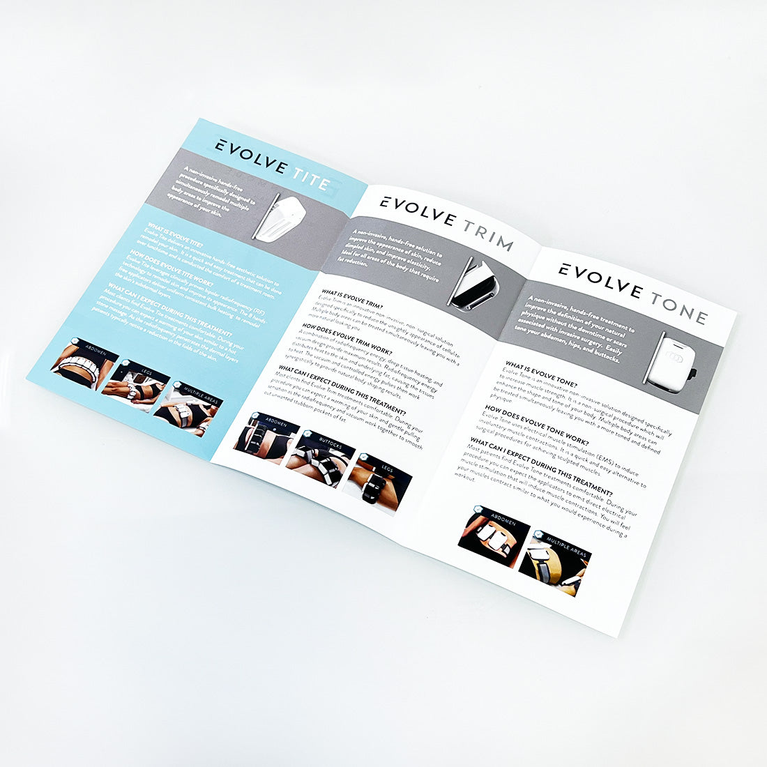 InMode EVOLVE Body Solution Office Marketing Advertising Patient Brochure x17Pcs