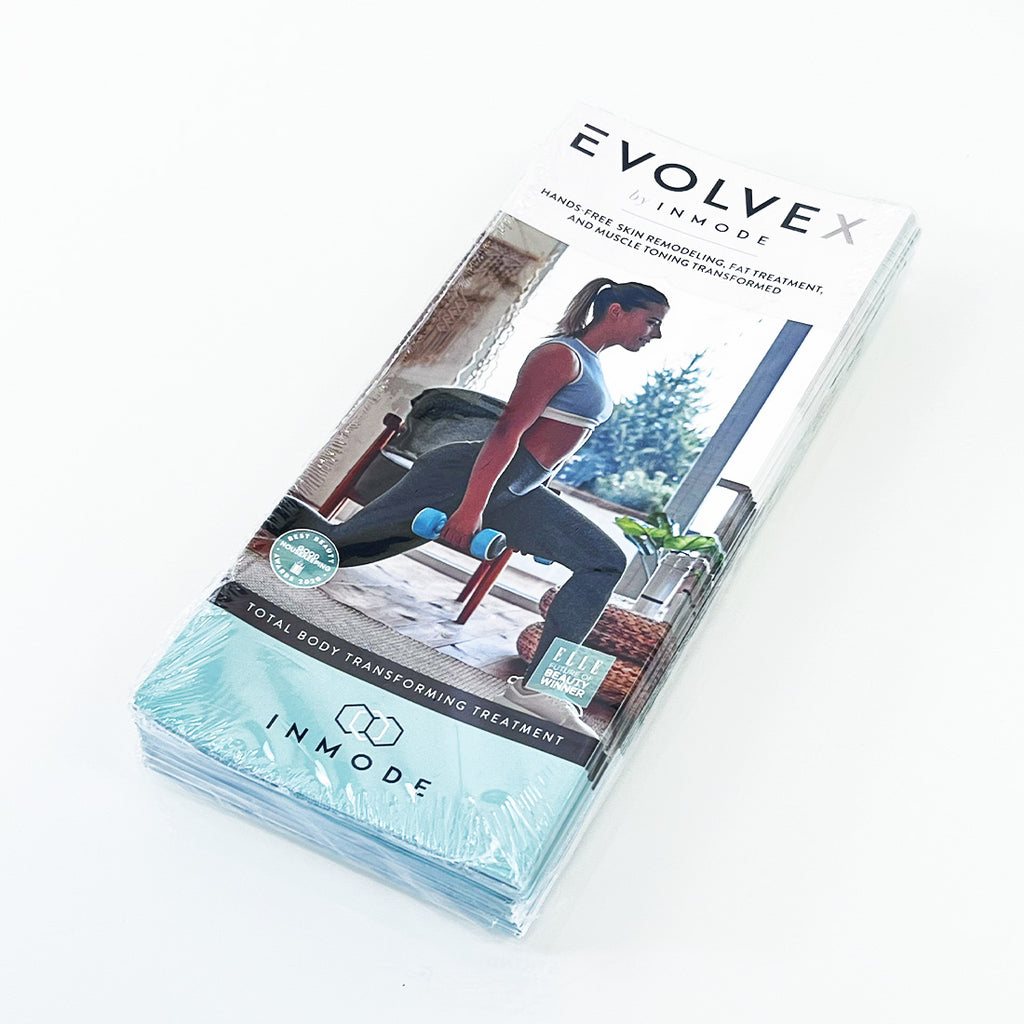 InMode EVOLVE X Body Transforming Treatment Marketing Advertising Brochure x50Pc