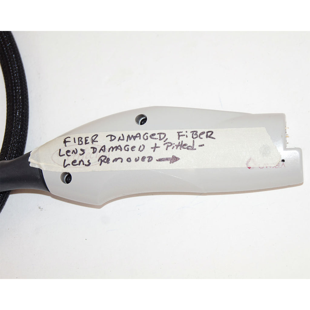 Candela VBeam Perfecta Handpiece and Fiber V Beam Hand Piece PARTS As-Is (FJ)