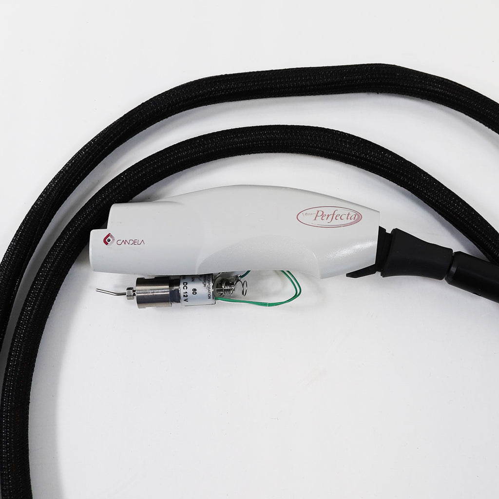 Candela VBeam Perfecta Handpiece and Fiber V Beam Hand Piece PARTS AS-IS (GA)