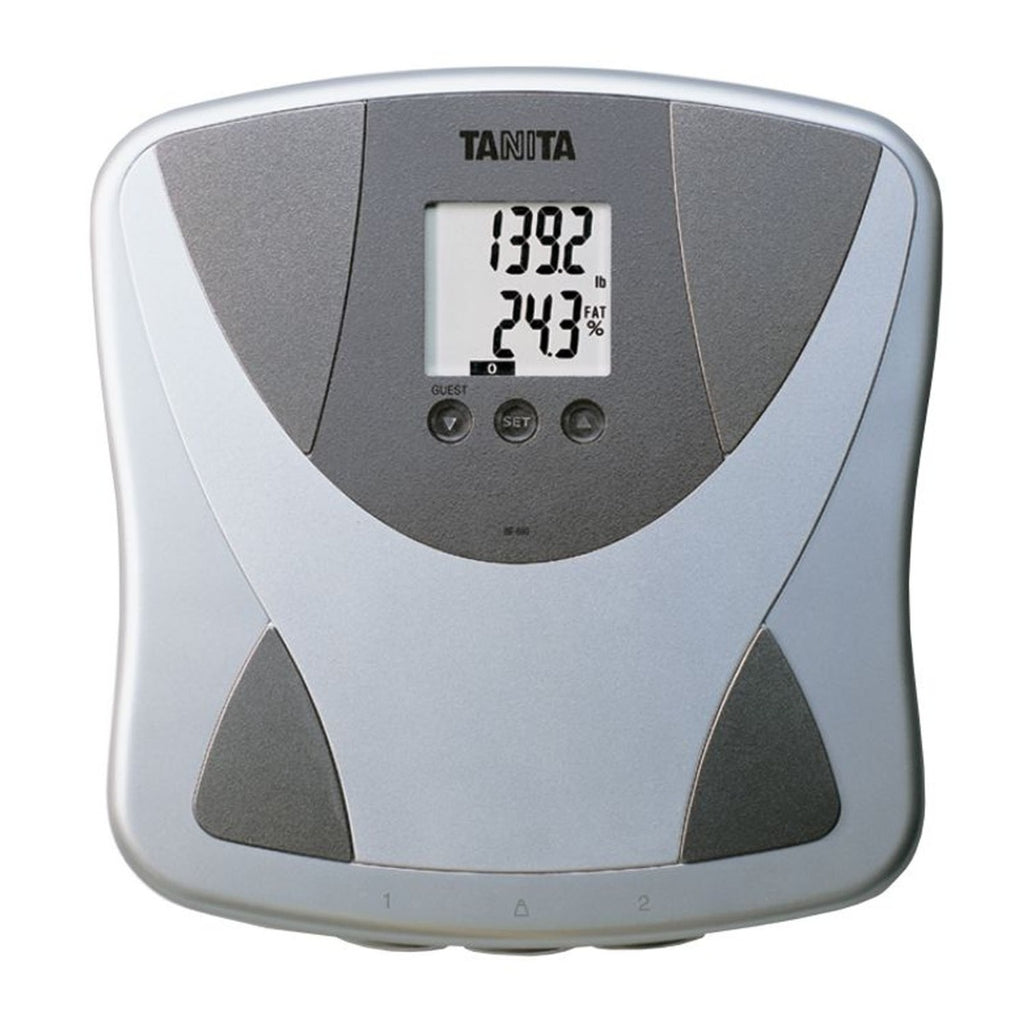 TANITA SCALE Body Fat Water Monitor BF-680W Composition 300lb Athlete Guest NEW