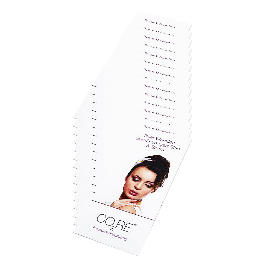 Syneron Candela CO2RE Treat Wrinkles Sun-Damaged Skin and Scars Pamphlet 15-Pack
