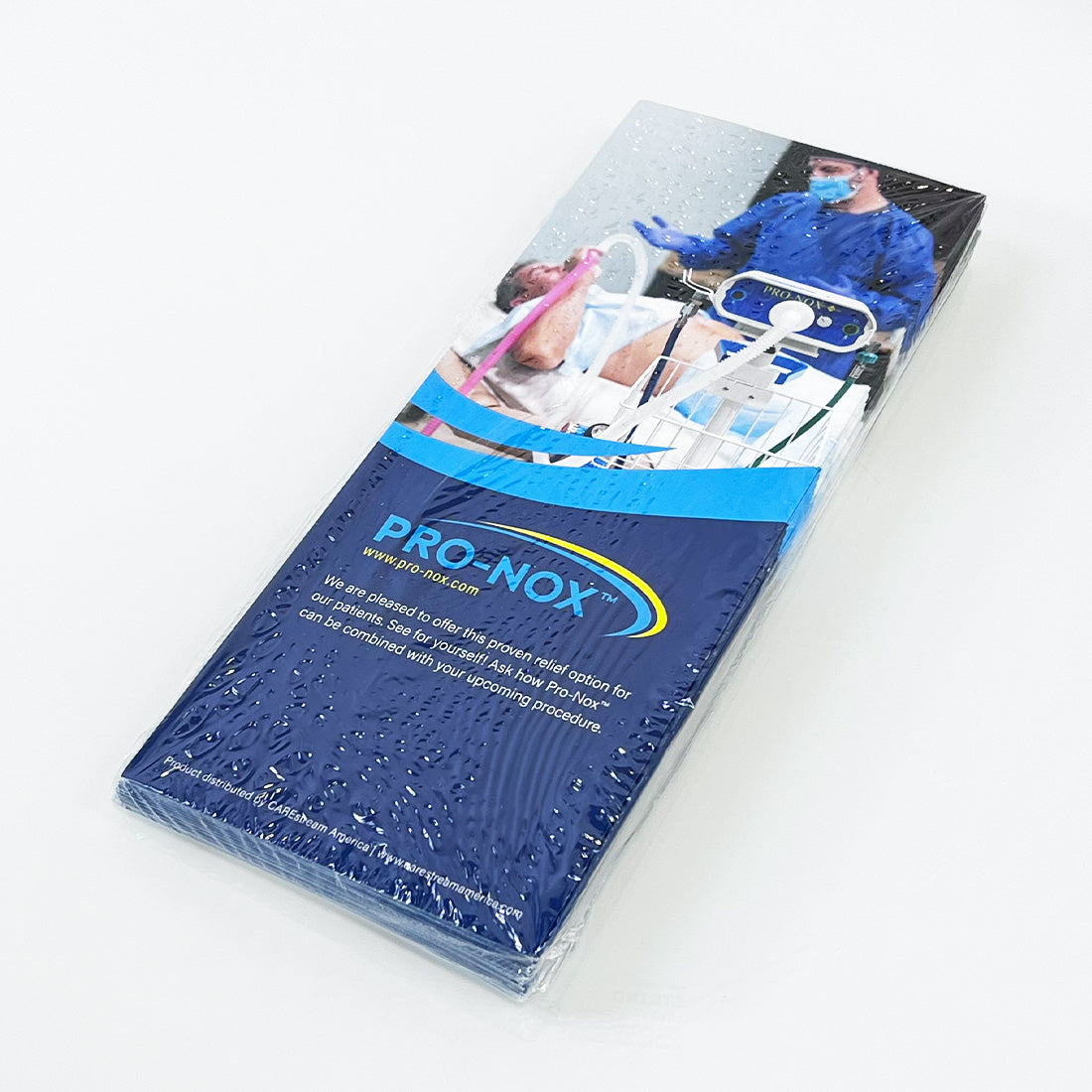 PRO-NOX "Breathe Away Pain & Anxiety" Office Patient Brochure Pamphlet x25 Pcs
